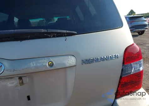 2004 Toyota Highlander V6 z USA, uszkodzony, nr VIN JTEEP21A440005143